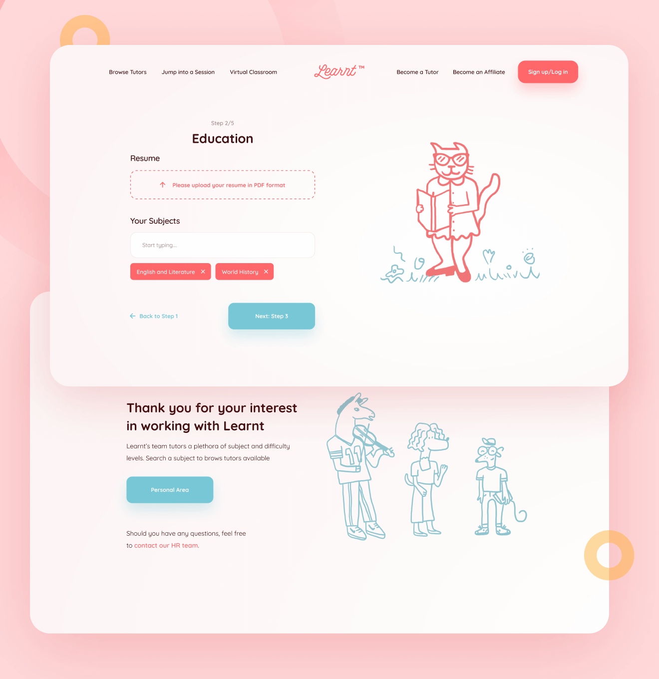 Learnt – online learning web app - Website Development - Photo 13
