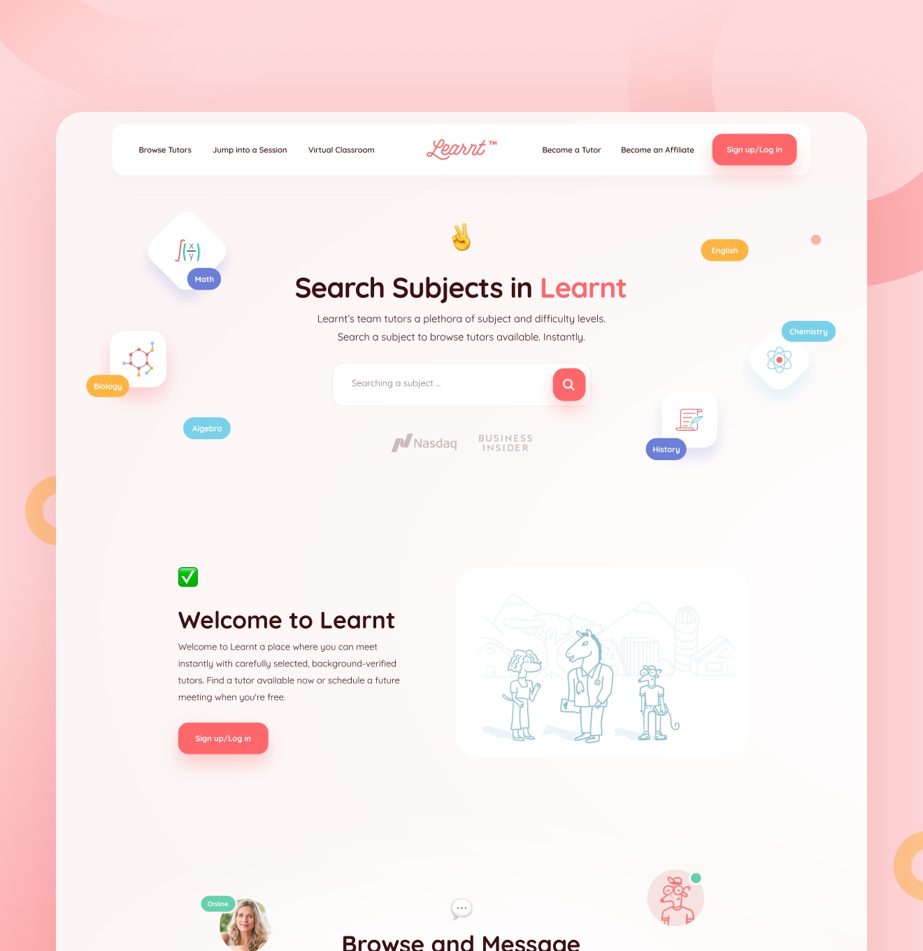 Learnt – online learning web app - Website Development - Photo 2