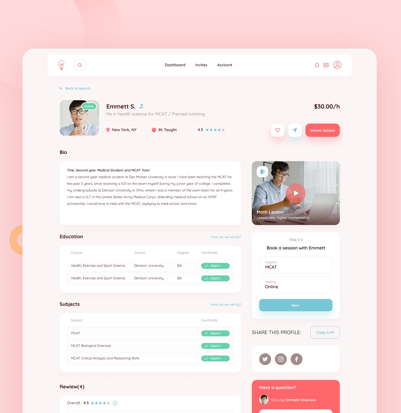 Learnt – online learning web app - Website Development - Photo 8