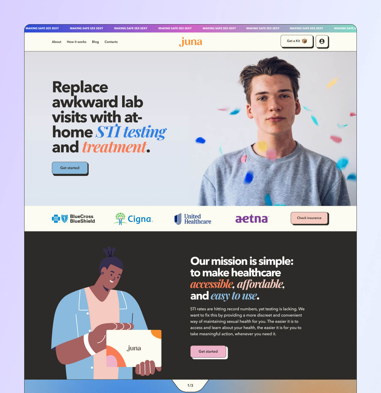 Juna – sexual health platform - Website Development - Photo 4