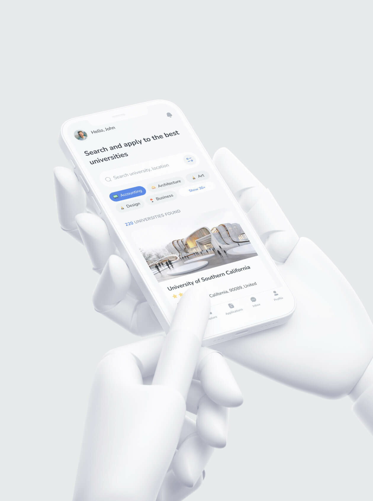 UVER – Universities Aggregator mobile app - Website Development - Photo