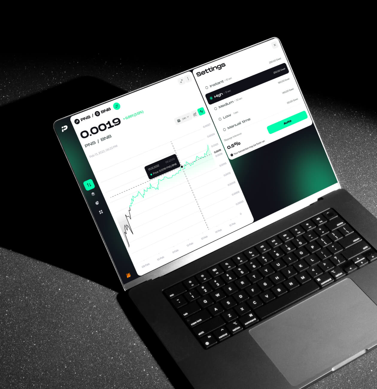 PNSwap – token exchange platform - Website Development - Photo 10