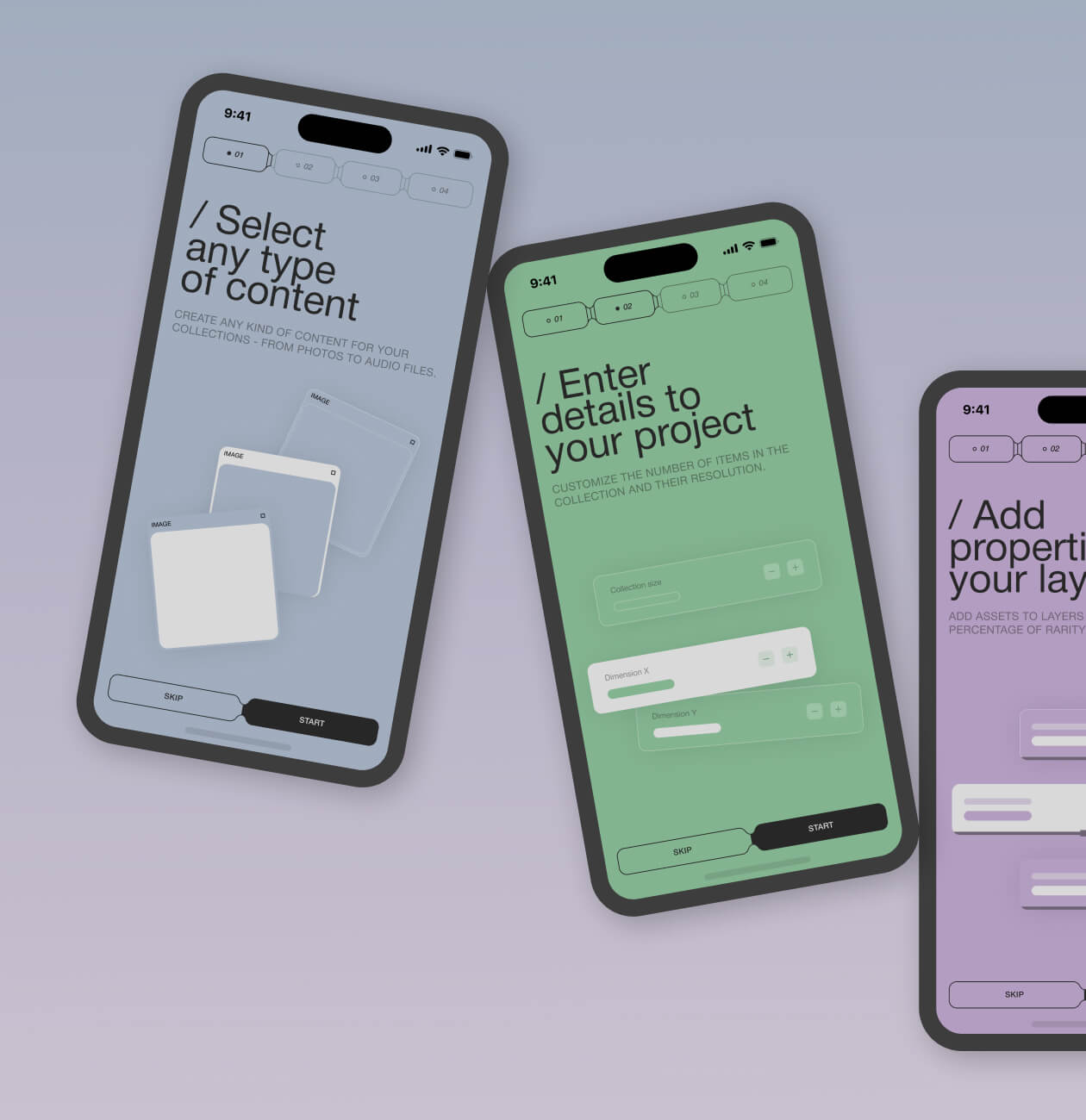 JoCreate – Application for creating NFT collections - Website Development - Photo 15