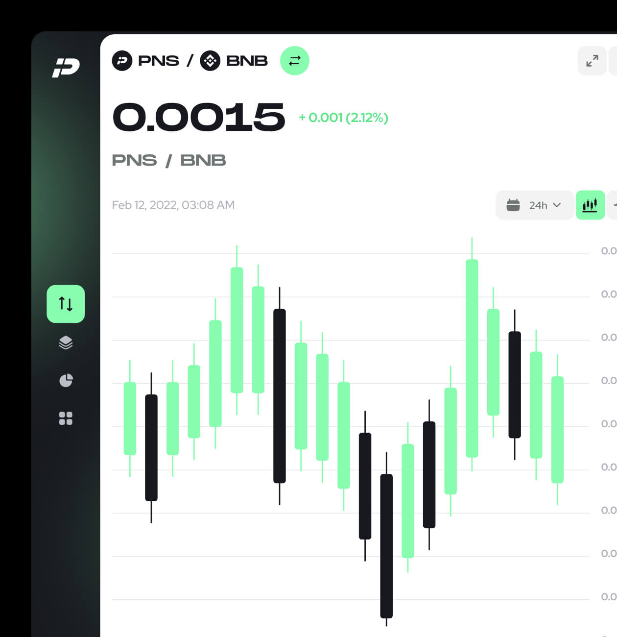 PNSwap – token exchange platform - Website Development - Photo 5