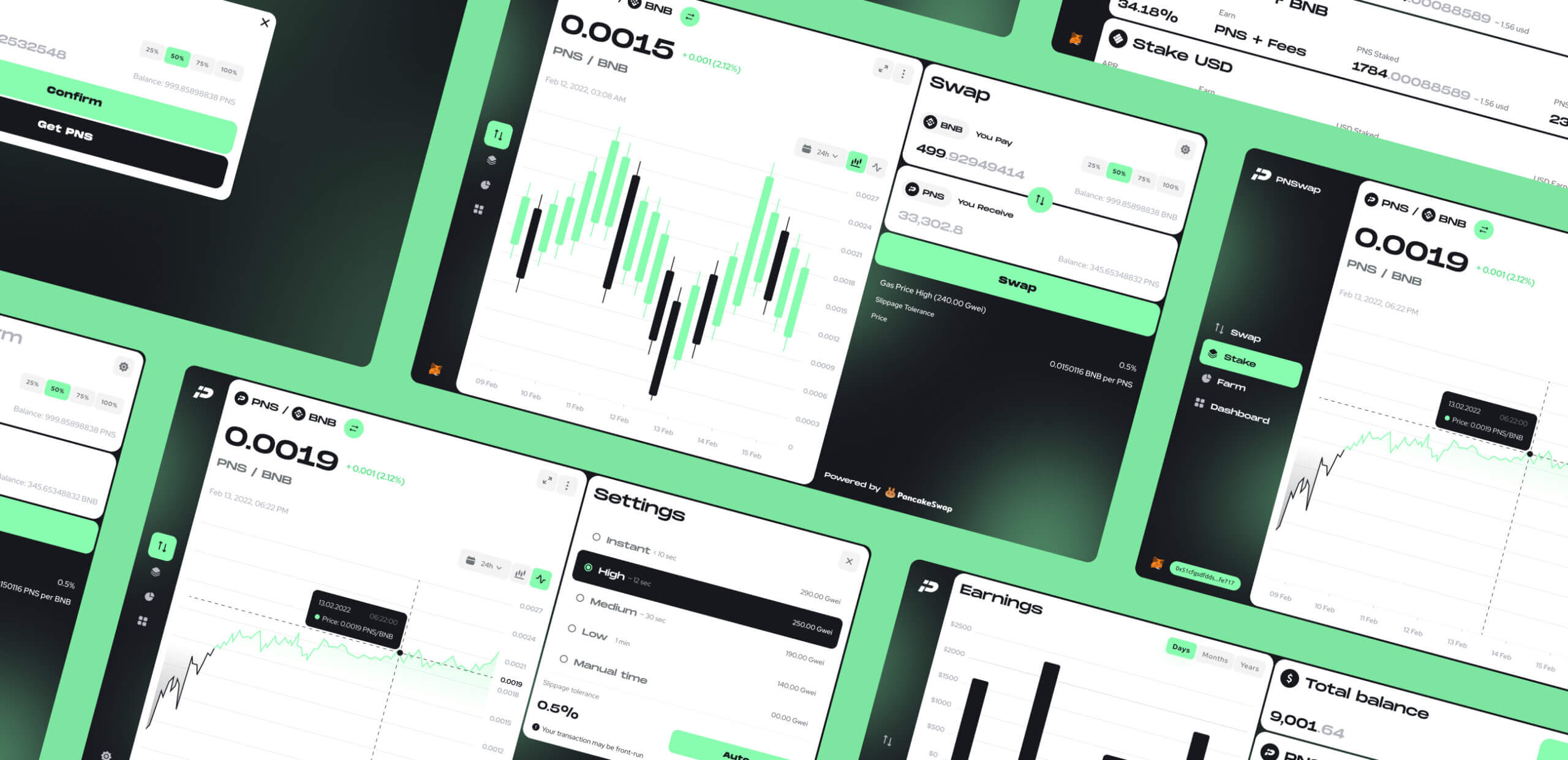 PNSwap – token exchange platform - Website Development - Photo 8
