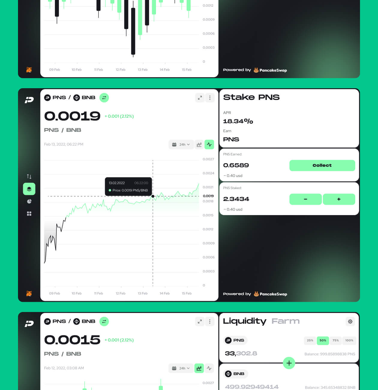PNSwap – token exchange platform - Website Development - Photo 14