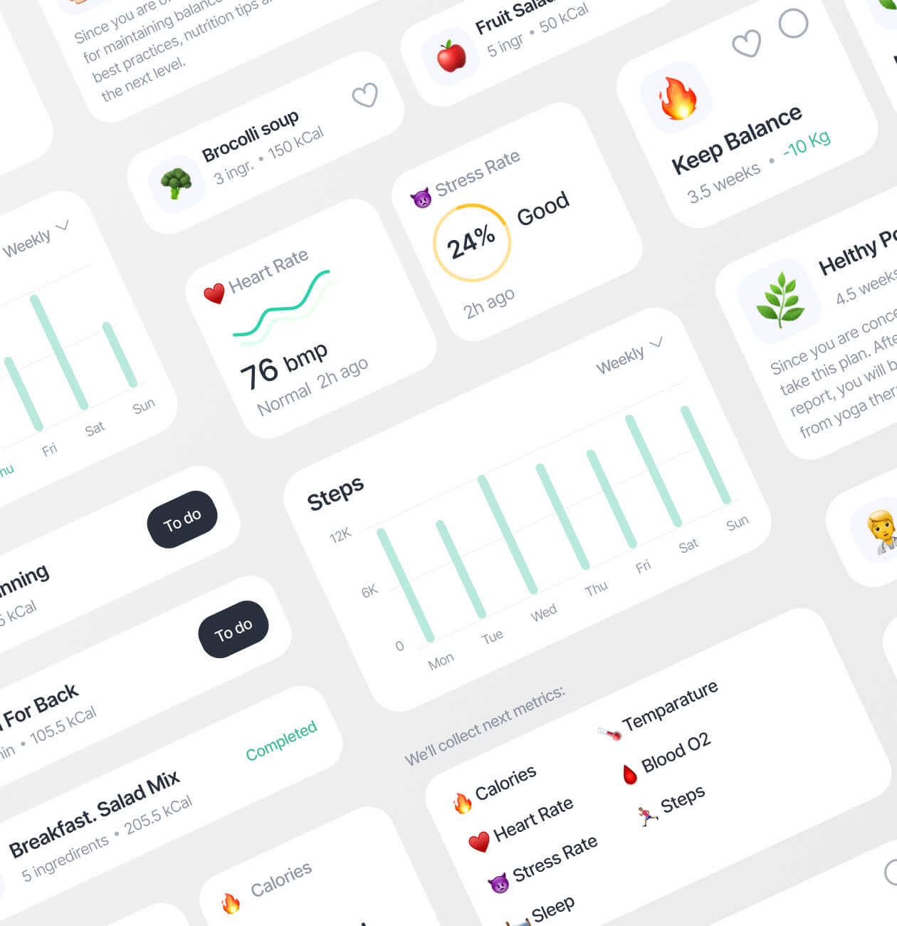 Healher – an app with personalized health plans - Website Development - Photo 3