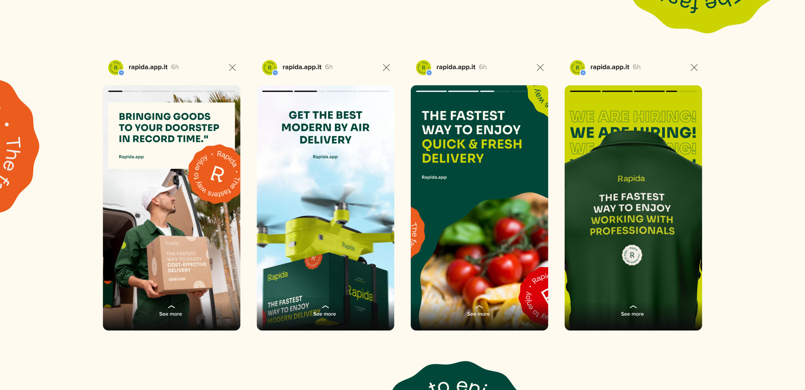 Rapida – Branding for the Delivery Service - Website Development - Photo 20