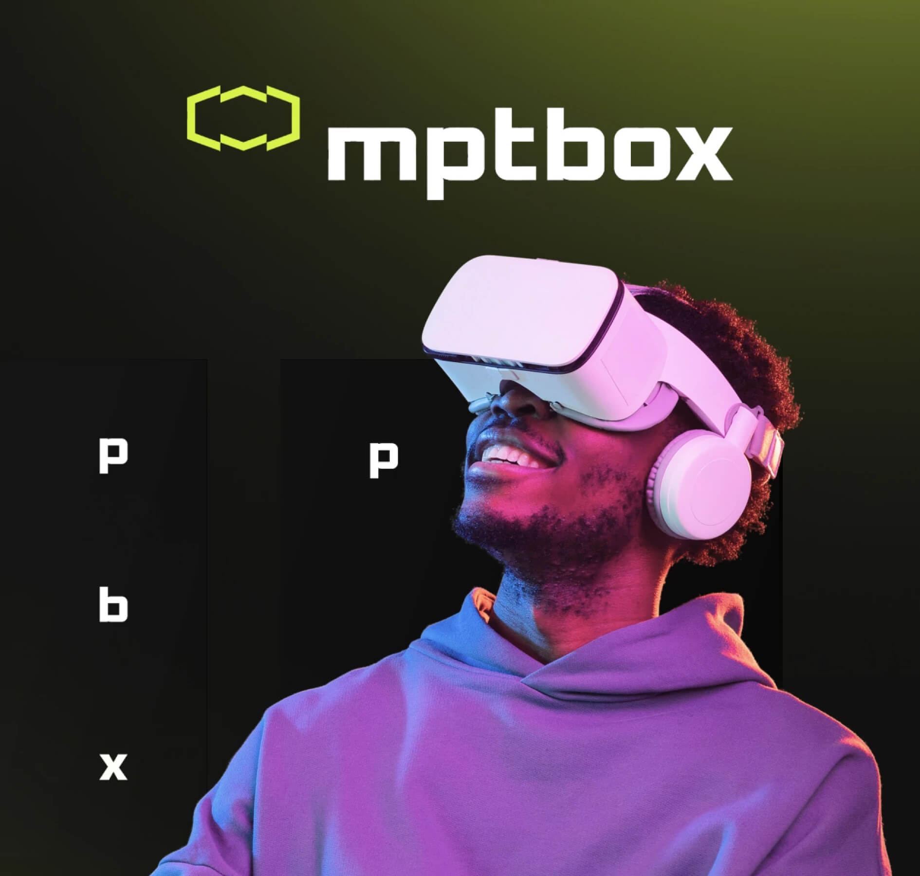 Mptbox – Branding for the VR-driven metaverse - Website Development - Photo