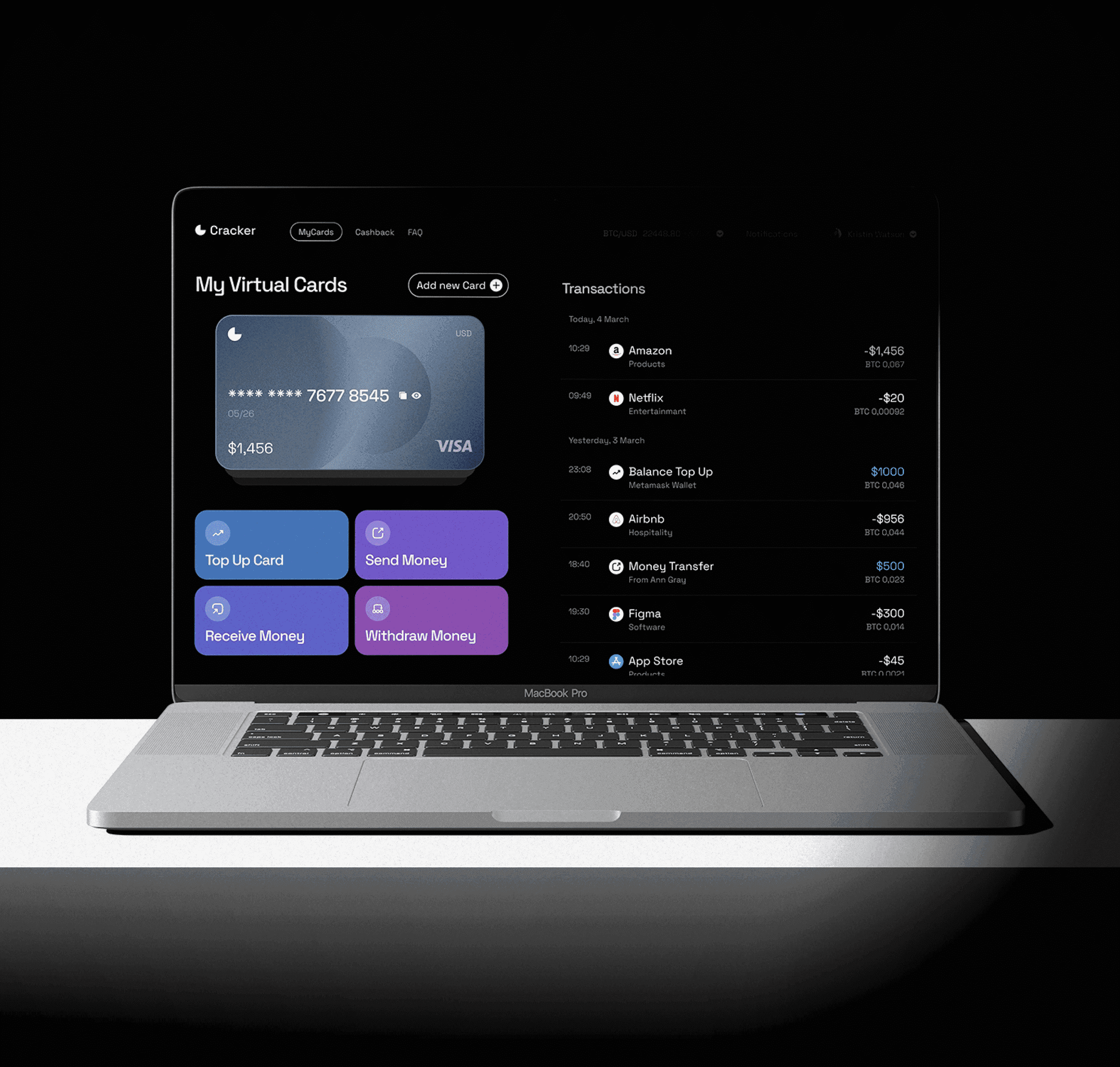 Cracker – Cybersecurity web application - Website Development - Photo