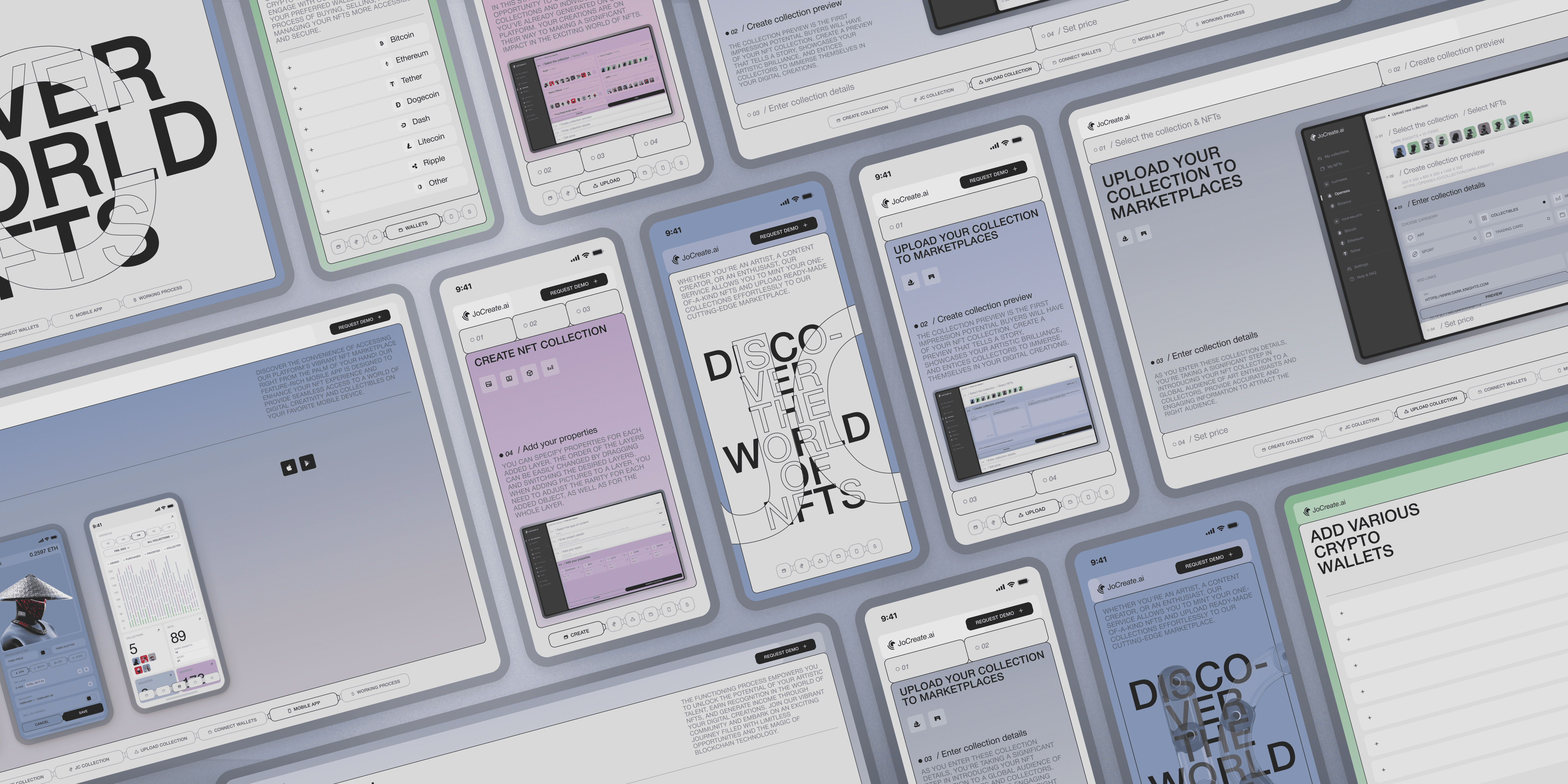 JoCreate – Promo website for web app - Website Development - Photo 6